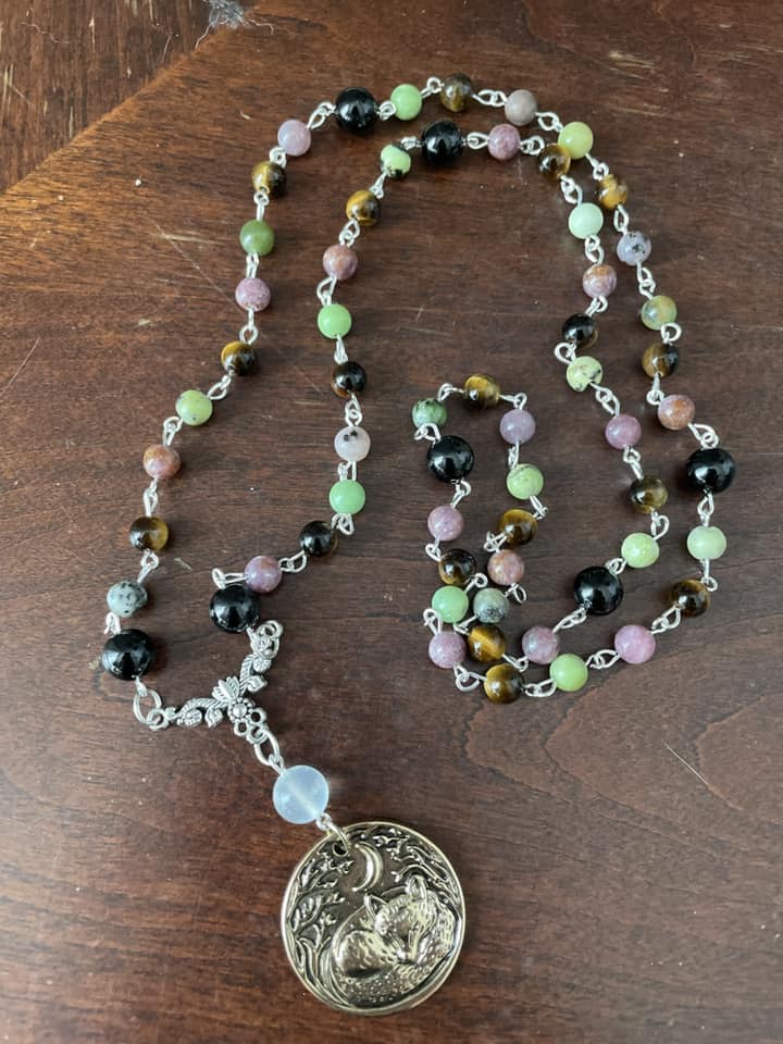 custom spirit beads ritual jewelry prayer beads magical jewelry