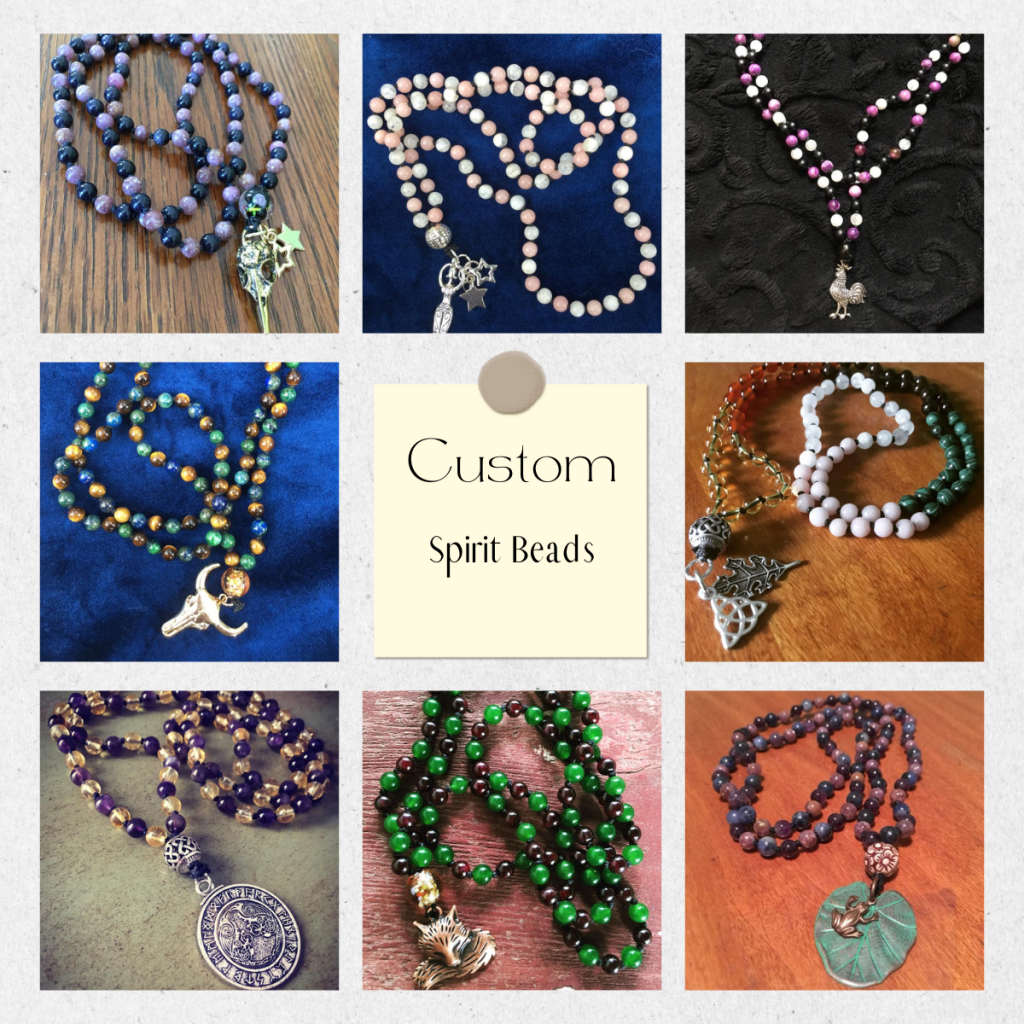 psychic witch prayer beads spirit priestess hekate tarot readings reader Owatonna mn Rochester mn Minnesota magick witchcraft herbalist healing healer intuitive mentorship 